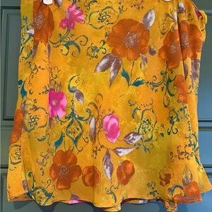 Wild Fable Lined Floral Skirt